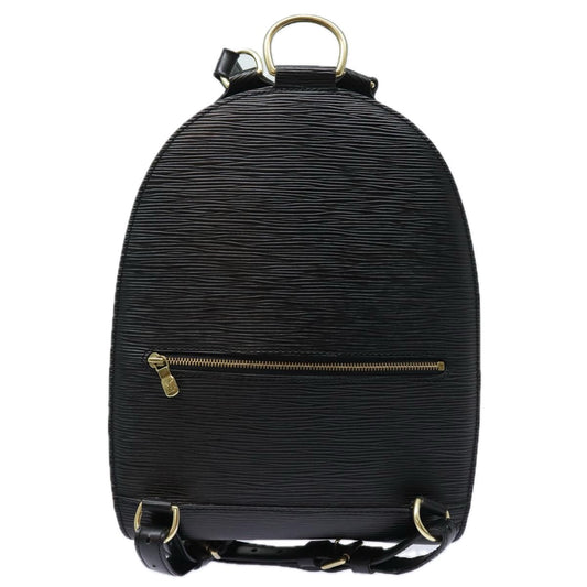 LOUIS VUITTON Epi Mabillon Backpack Black M52232 LV 84182