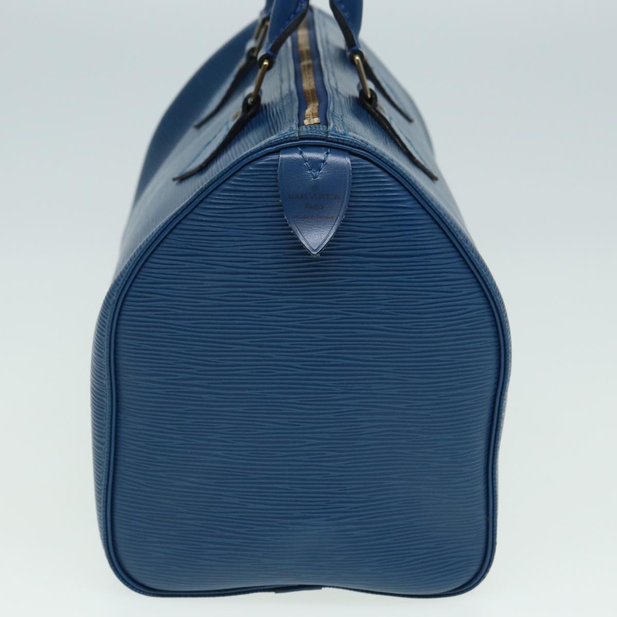 LOUIS VUITTON Epi Speedy 30 Hand Bag Toledo Blue M43005 LV 84183