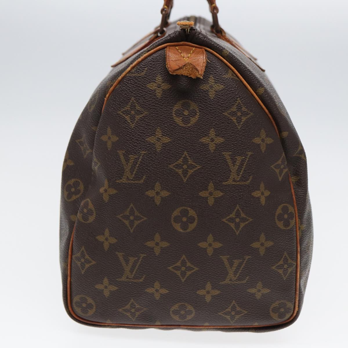 LOUIS VUITTON Monogram Speedy 35 Hand Bag M41524 LV 84196