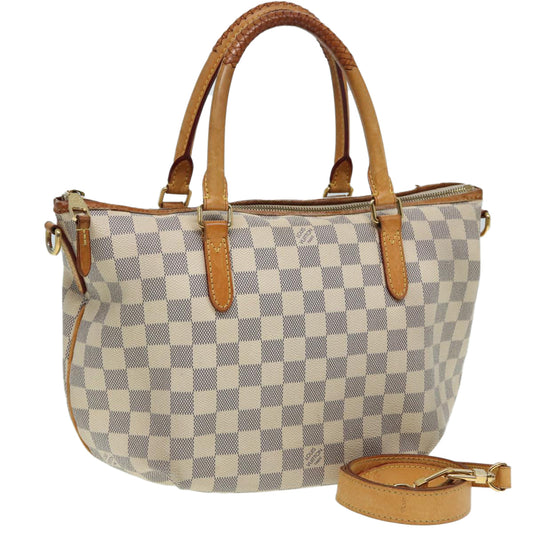 LOUIS VUITTON Damier Azur Riviera PM Tote Bag 2way N48250 LV 84244