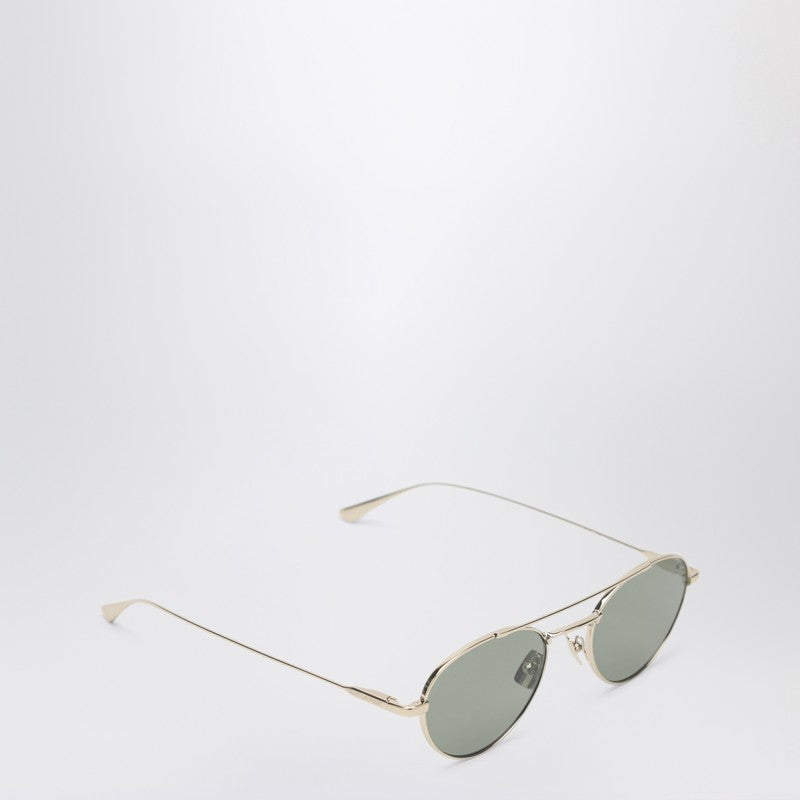 Saint Laurent Sl 97 Gold/Green Sunglasses Women