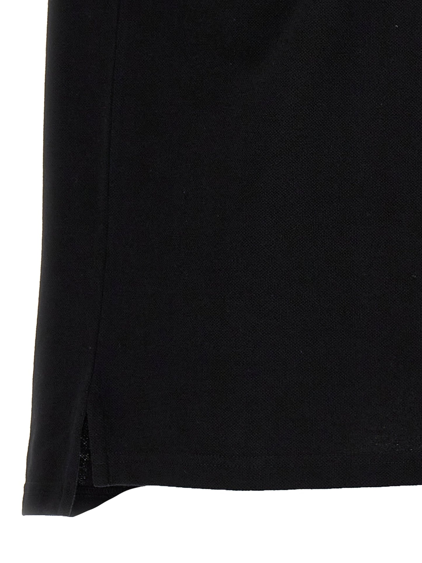 Saint Laurent Men Logo Embroidery Polo Shirt