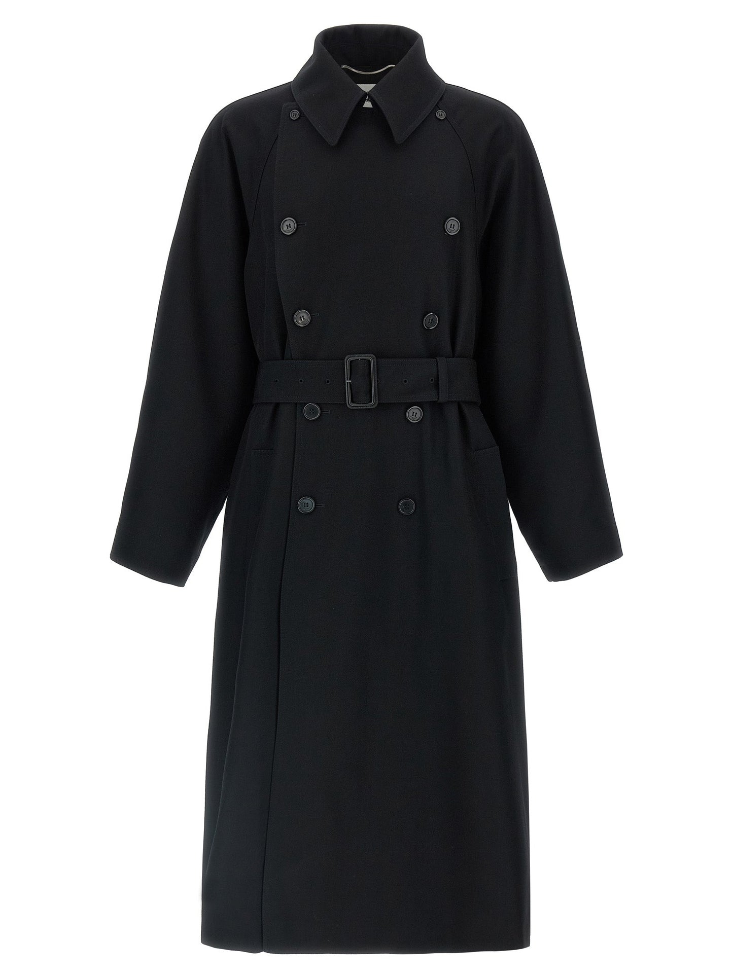 Saint Laurent Men Double-Breasted Coat