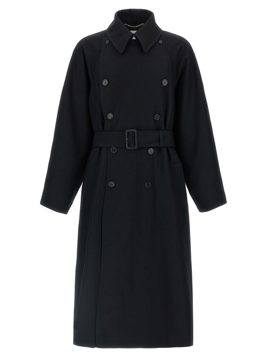 Saint Laurent Men Double-Breasted Coat
