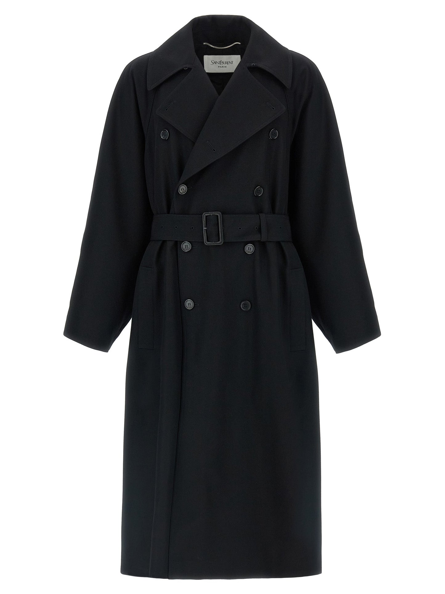 Saint Laurent Men Double-Breasted Coat