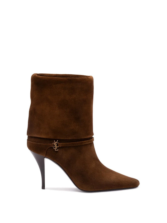 Saint Laurent Women `Vicky` Ankle Boots
