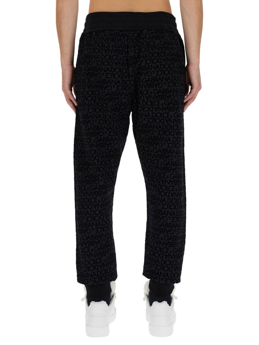 Dolce & Gabbana Men Jogging Pants With Logo