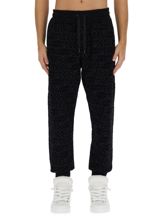 Dolce & Gabbana Men Jogging Pants With Logo