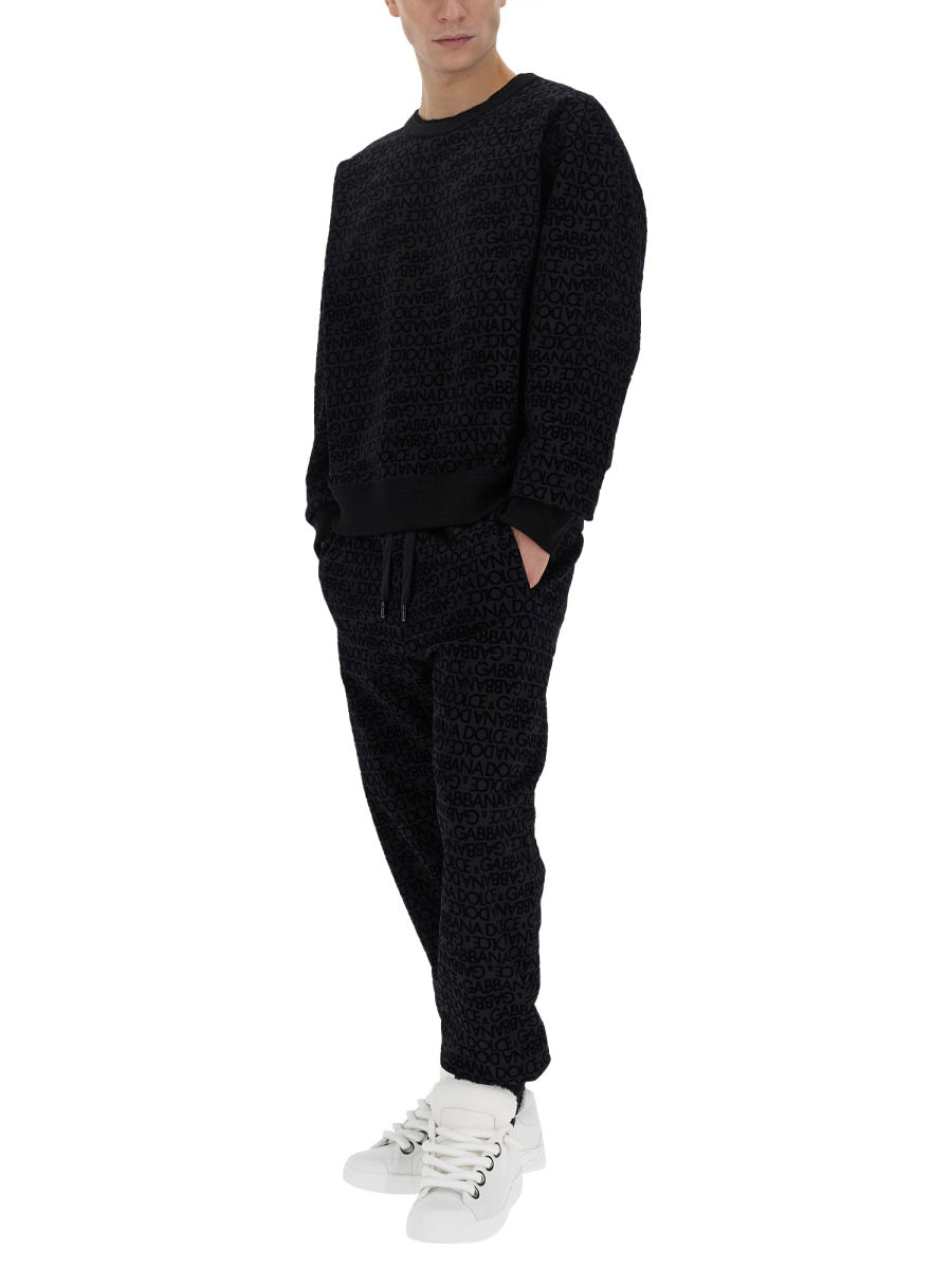 Dolce & Gabbana Men Jogging Pants With Logo