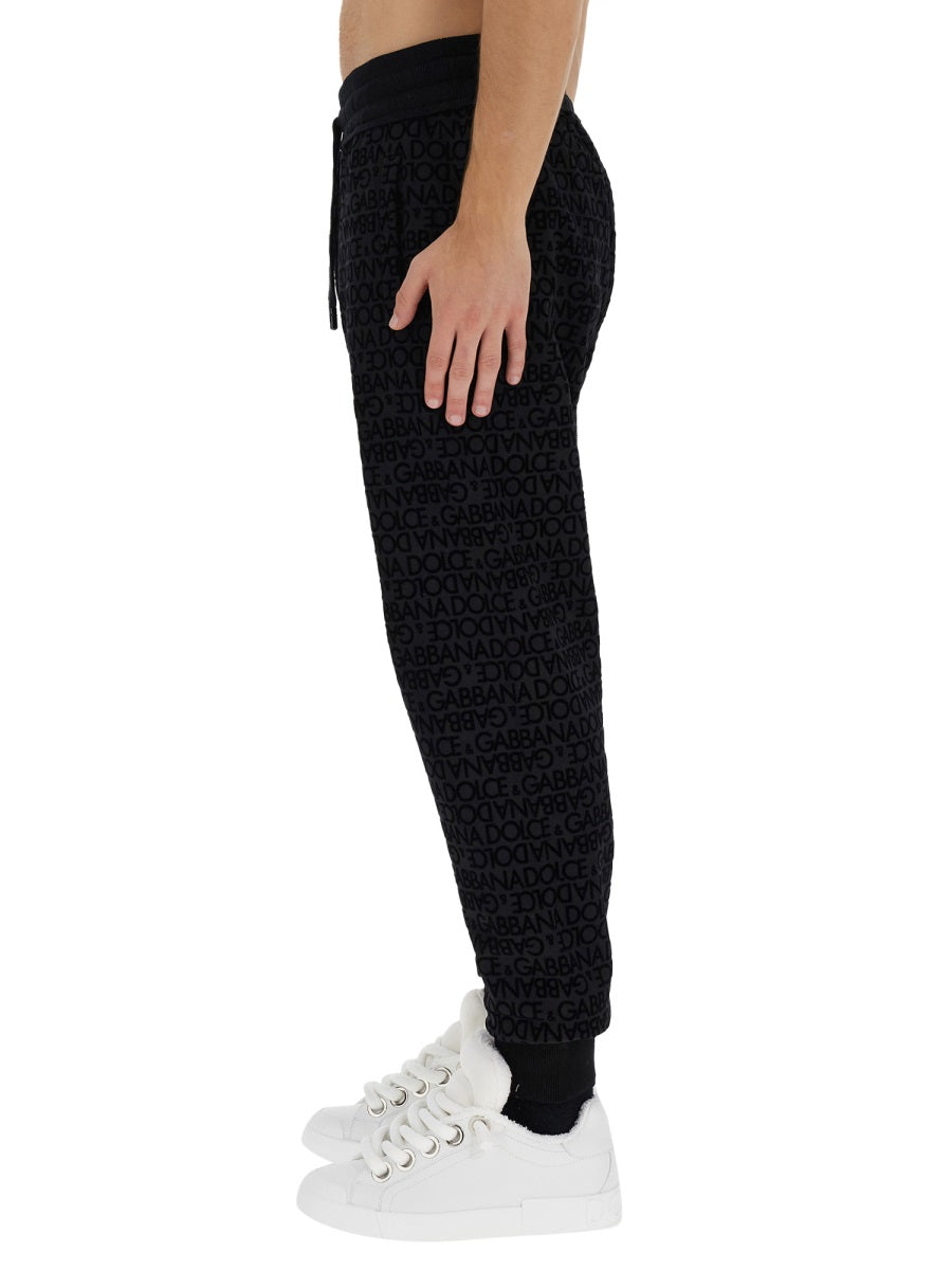 Dolce & Gabbana Men Jogging Pants With Logo