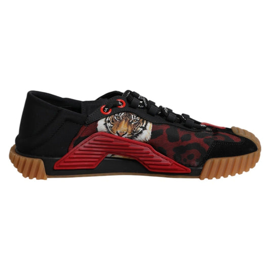 Dolce & Gabbana Black Logo Low Top NS1 Men Men's Sneakers ()