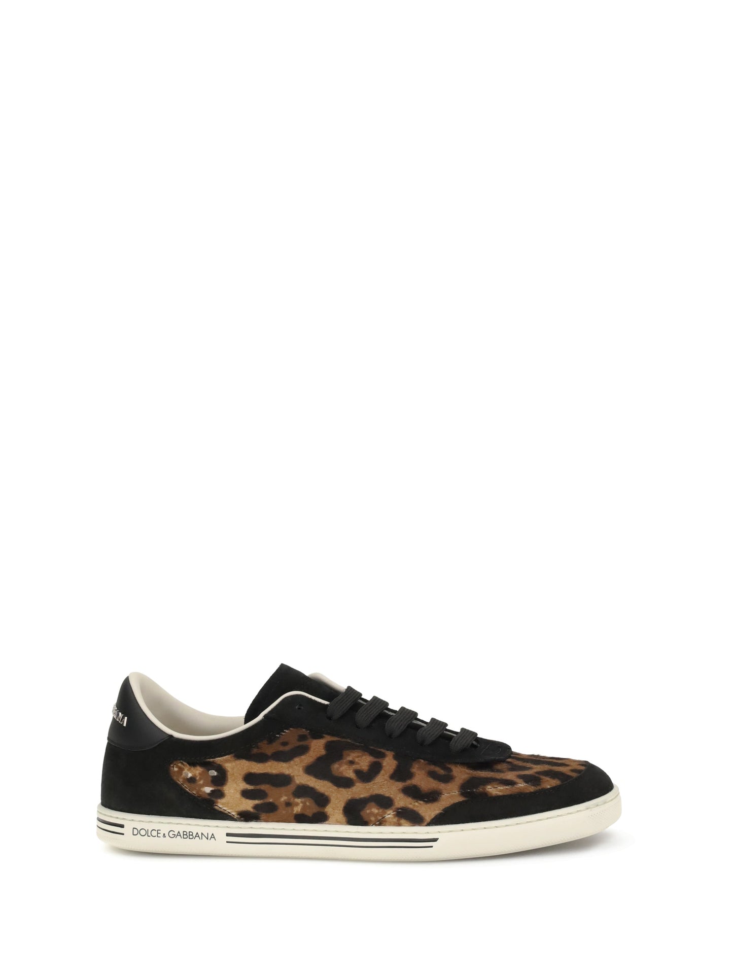 Dolce & Gabbana Men Saint Tropez Leopard Sneakers