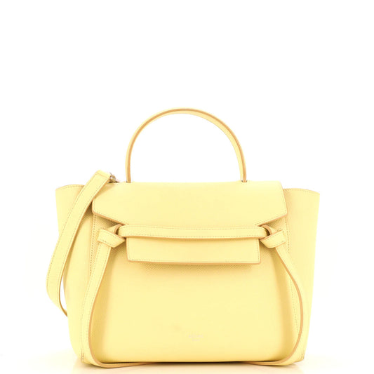 Celine Belt Bag Textured Leather Micro