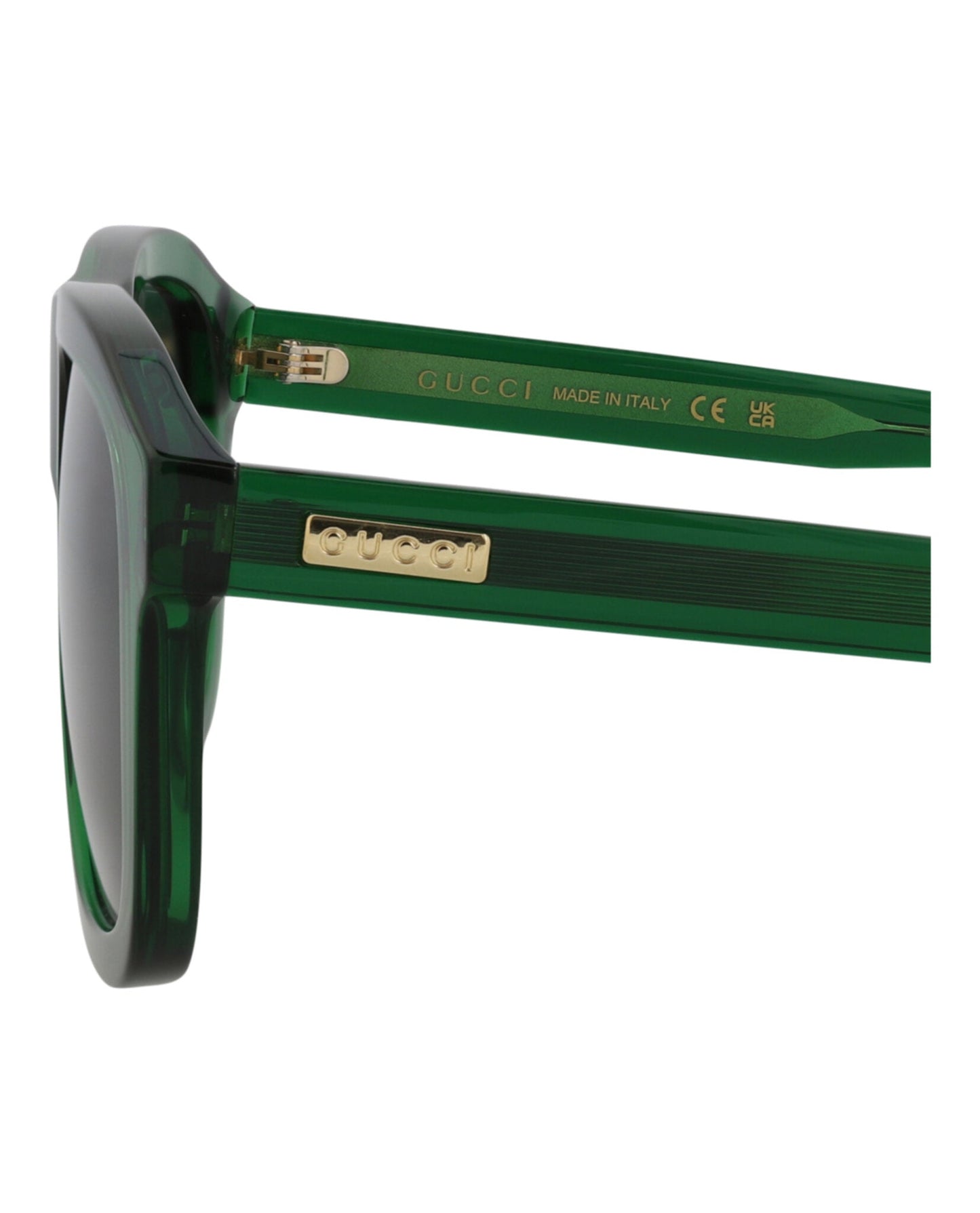 Aviator-Frame Recycled Acetate Sunglasses