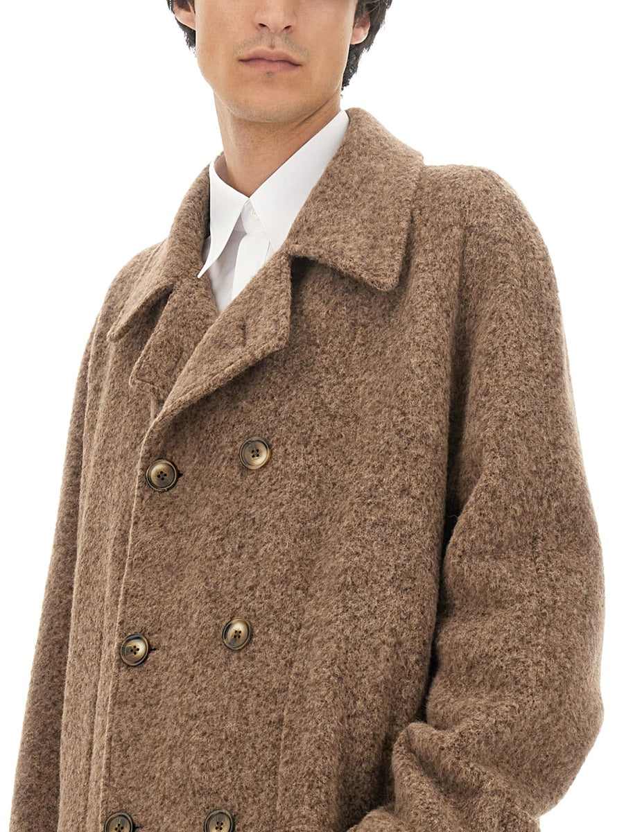Dolce & Gabbana Men Double-Breasted Coat