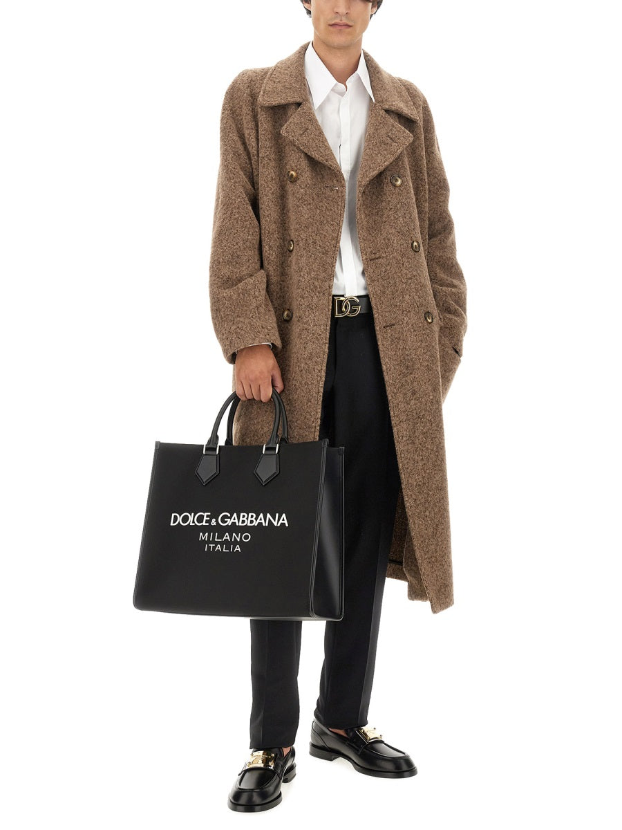 Dolce & Gabbana Men Double-Breasted Coat