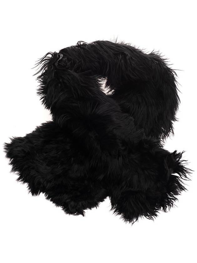 Saint Laurent Muffler Scarf 5848993Y8011000 AI19 BLACK