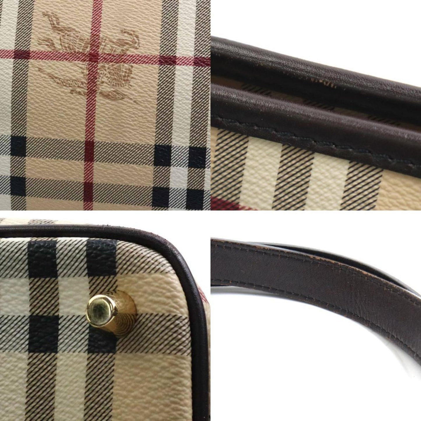 Burberry   Pvc Leather Shoulder Bag Tote Bag ()
