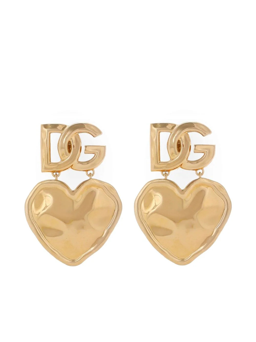 Dolce & Gabbana Women Heart Pendant Earrings