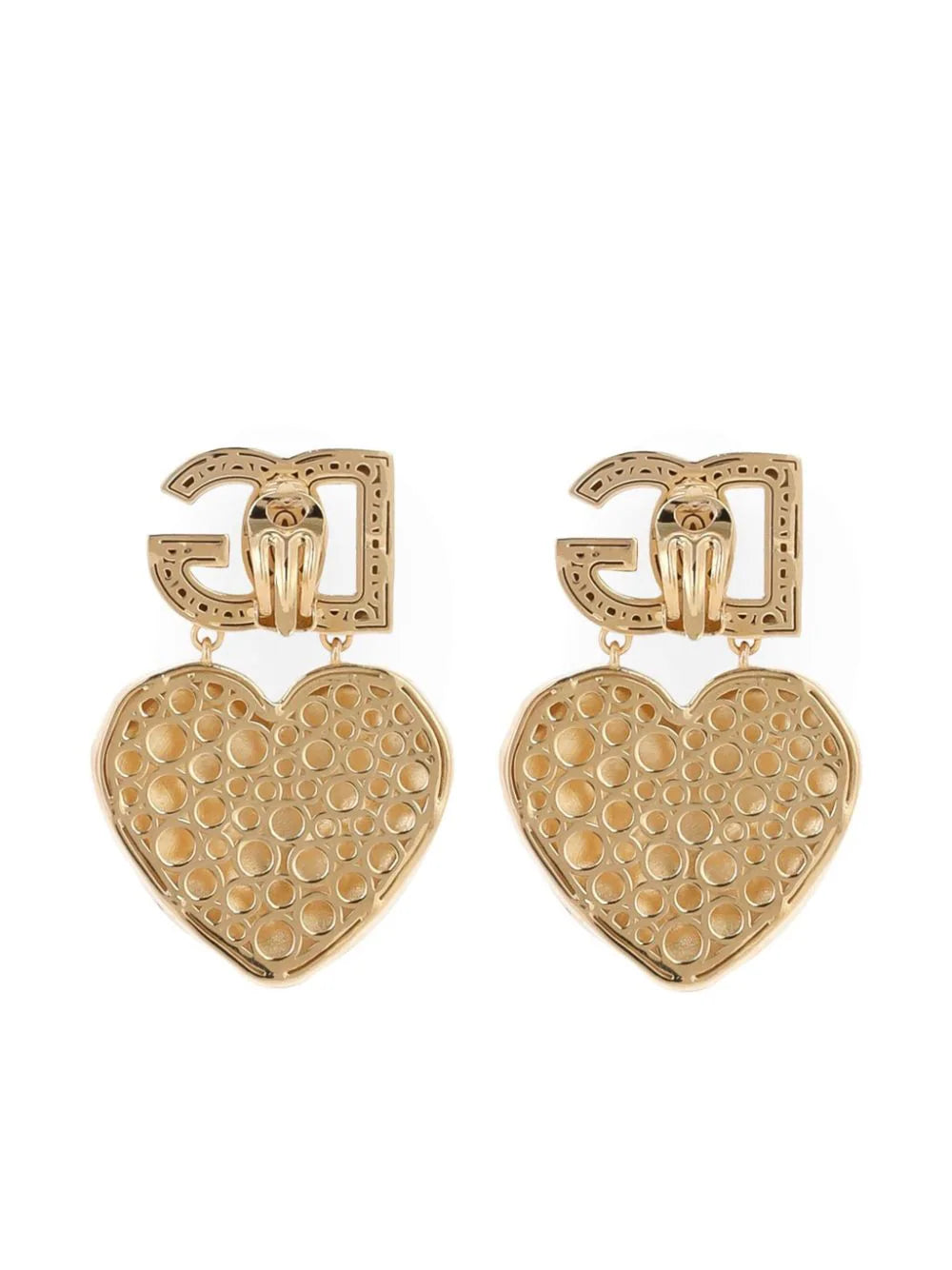Dolce & Gabbana Women Heart Pendant Earrings