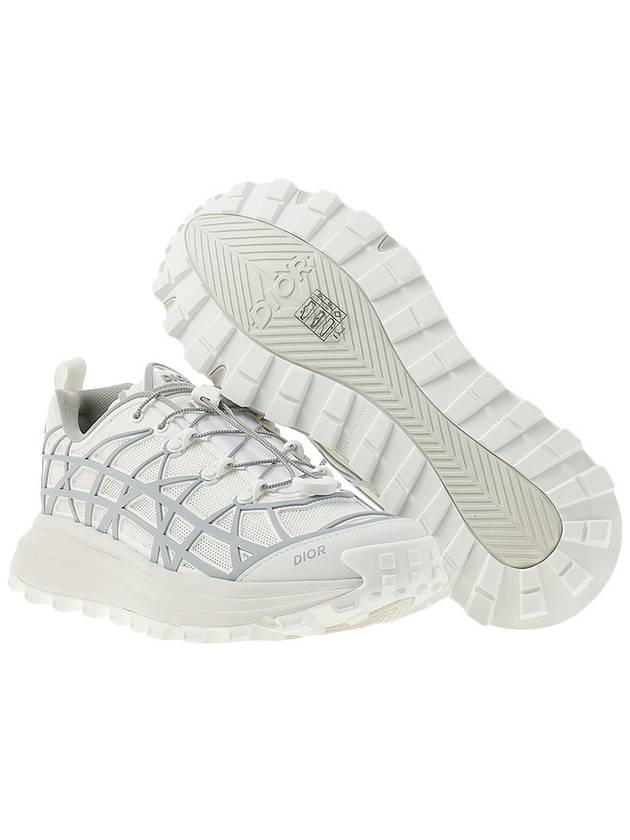 B31 Runner Technical Mesh Rubber Warped Low Top Sneakers White Dior