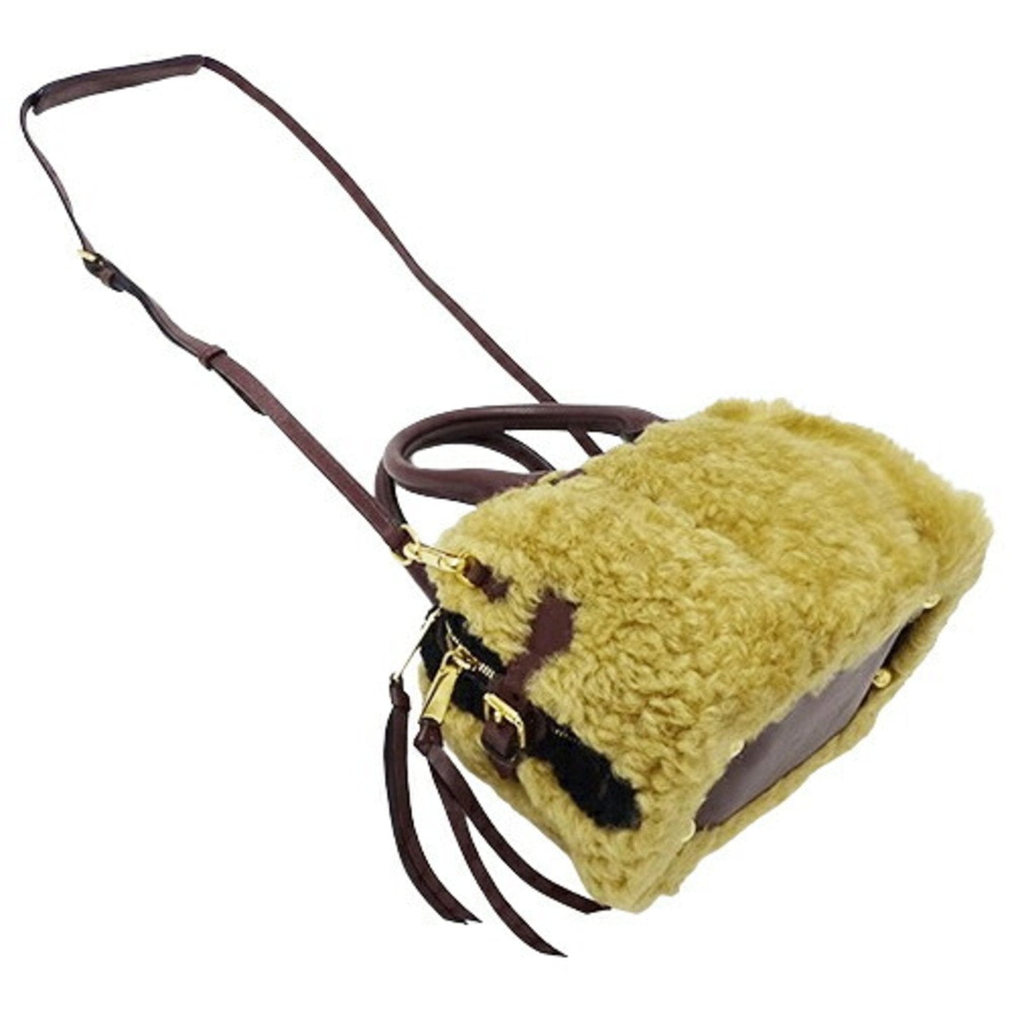 Burberry   Fur Handbag Shoulder Bag ()