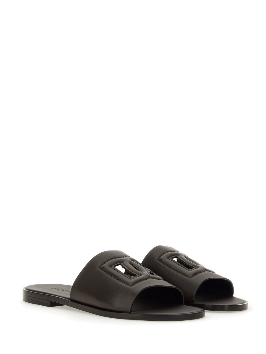 Dolce & Gabbana Men Sandal With Logo
