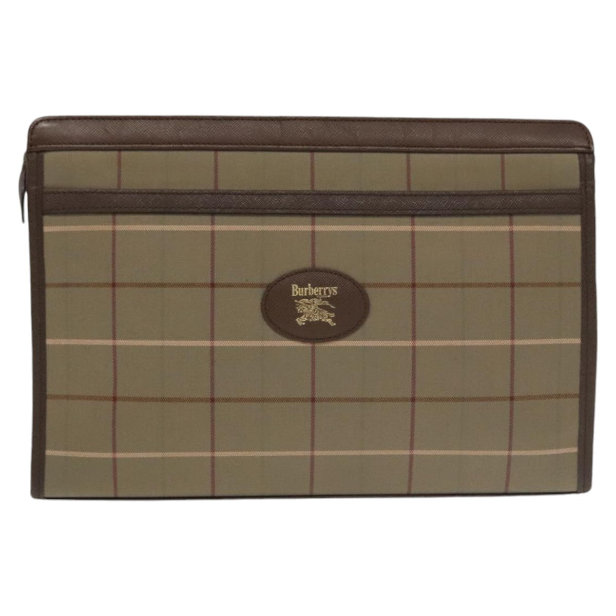 Burberry  Canvas Clutch Bag ()
