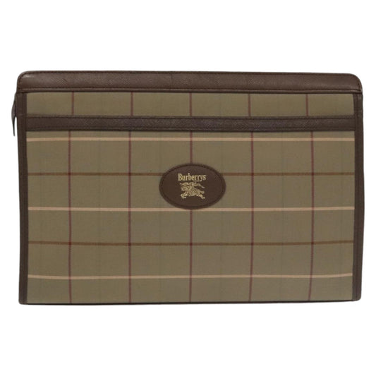 Burberry  Canvas Clutch Bag ()
