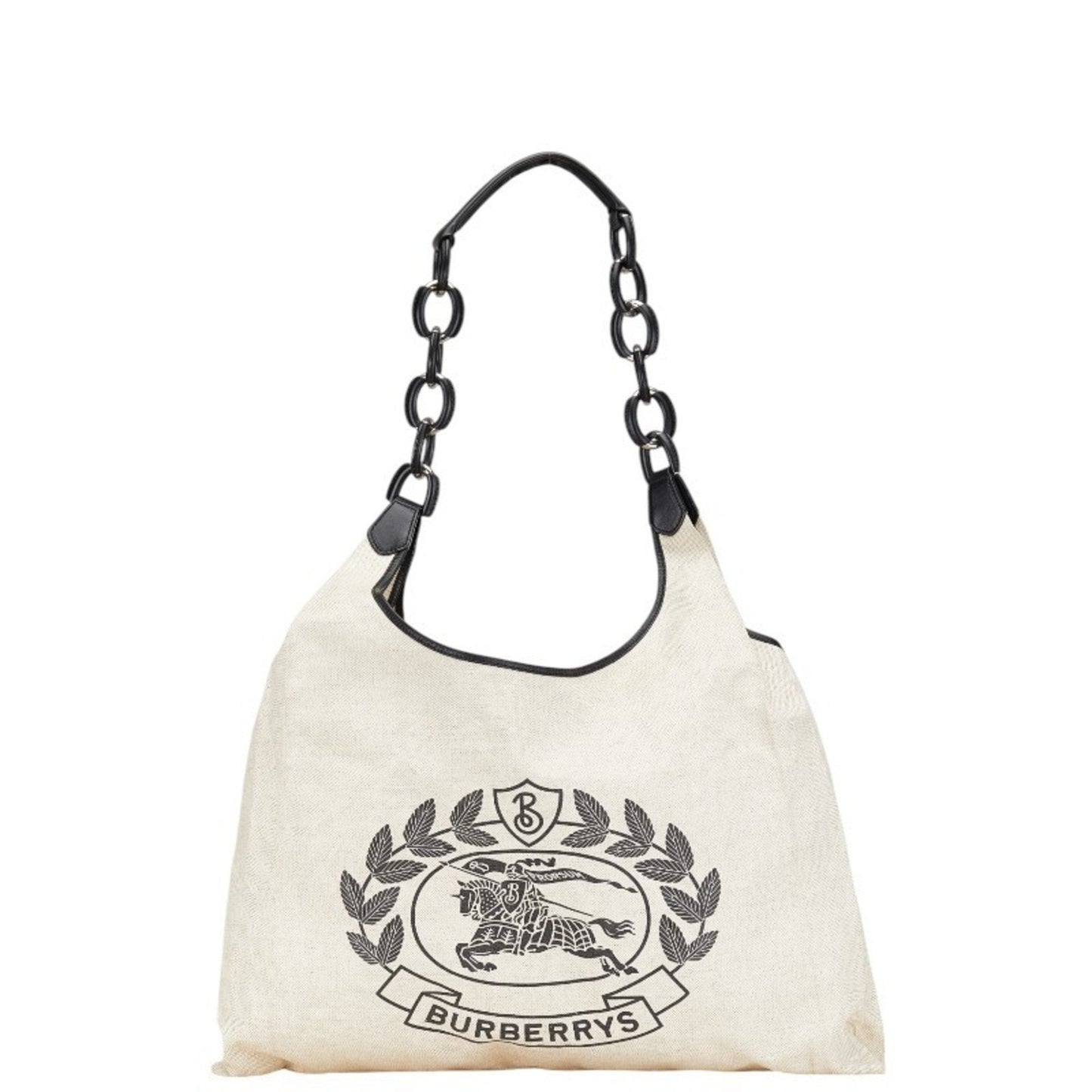 Burberry  Canvas Leather Tote Bag ()