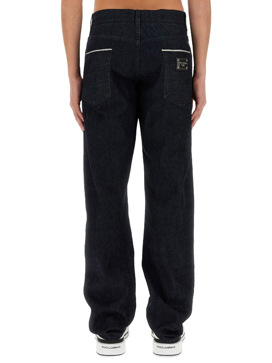 Dolce & Gabbana Men Cimosed Jeans