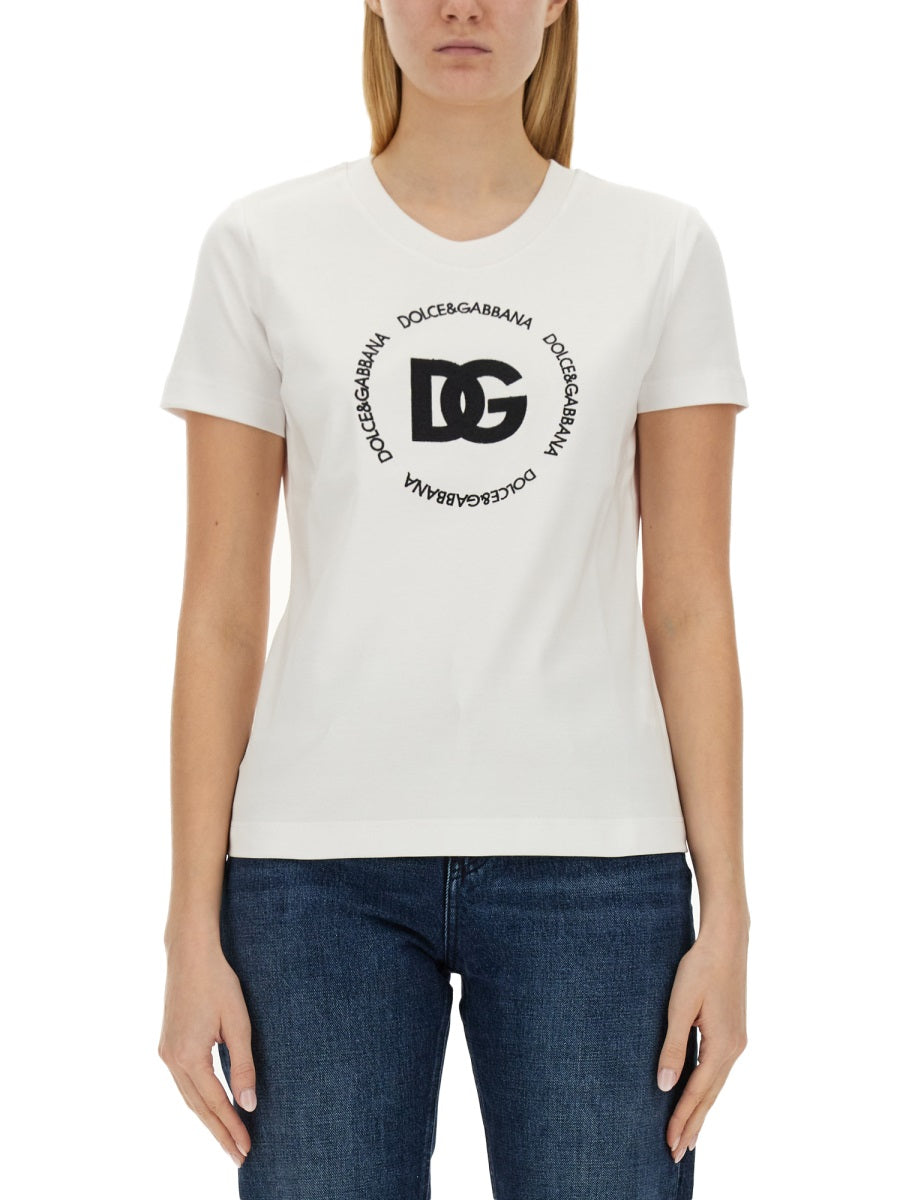 Dolce & Gabbana Women T-Shirt With Logo