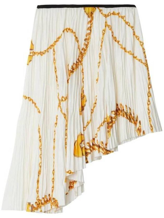 Burberry 24SS Skirt 8088150 GOLDEN WHITE