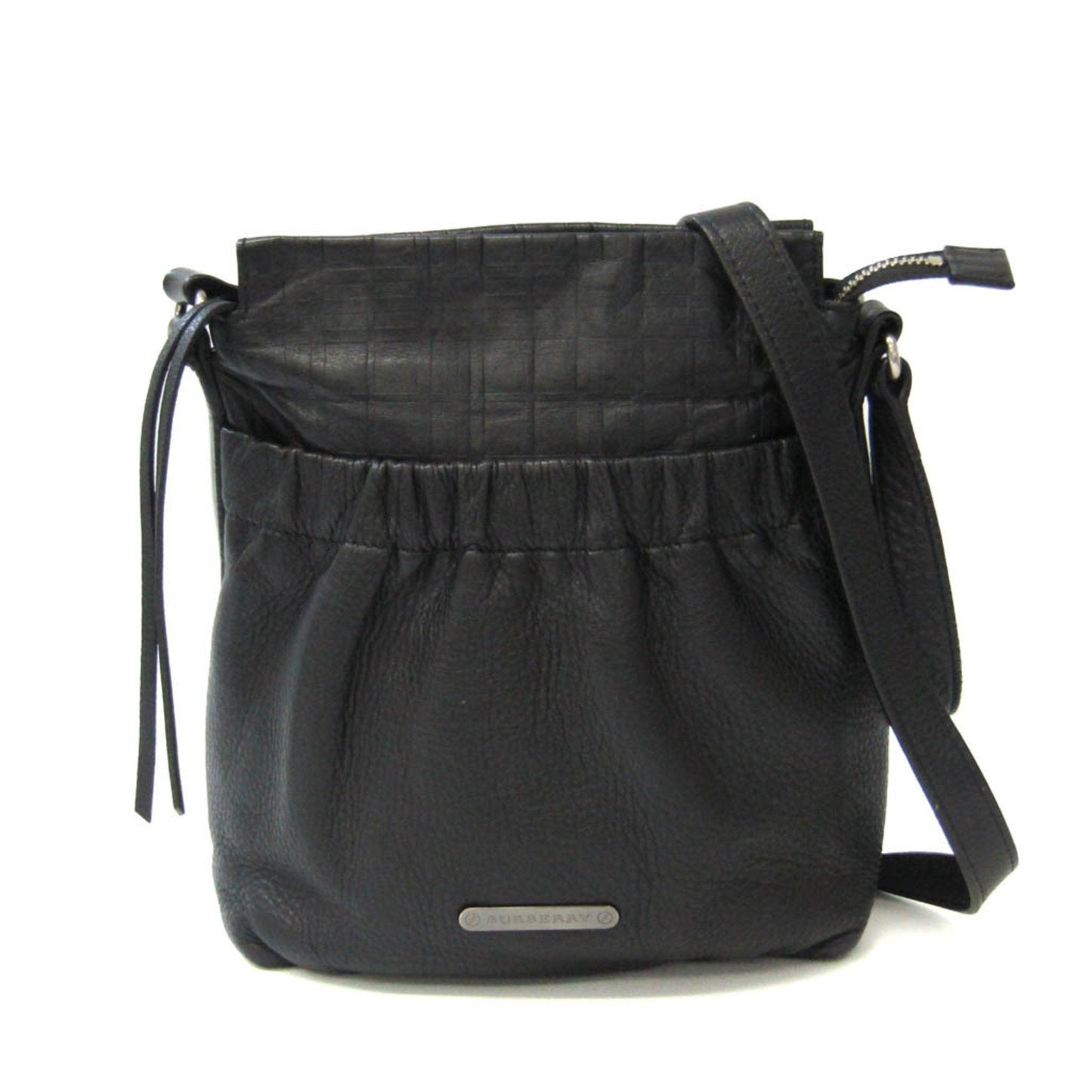 Burberry  Leather Shoulder Bag ()