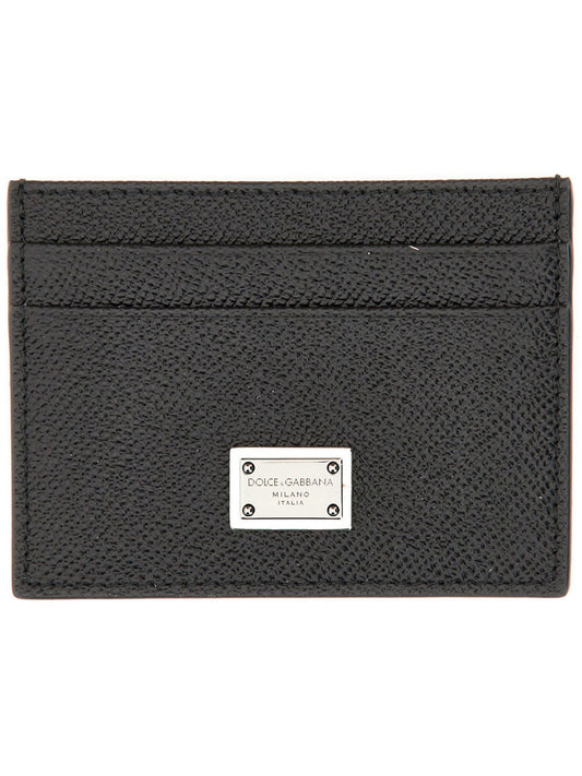 Dolce & Gabbana Men Leather Card Holder