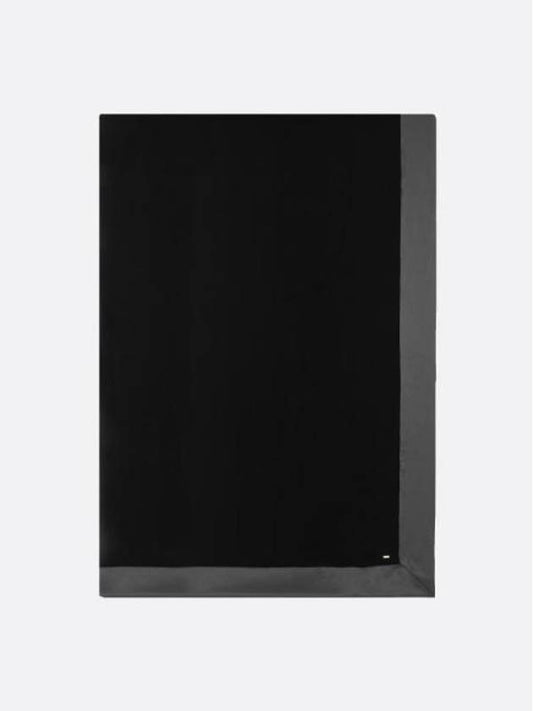 Saint Laurent N26 women's scarf shawl velvet and satin stole