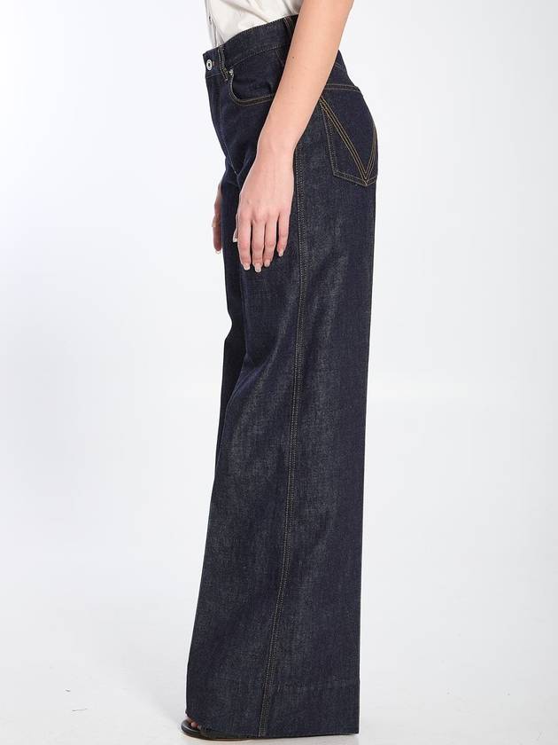 Bottega Veneta Palazzo wide jeans indigo
