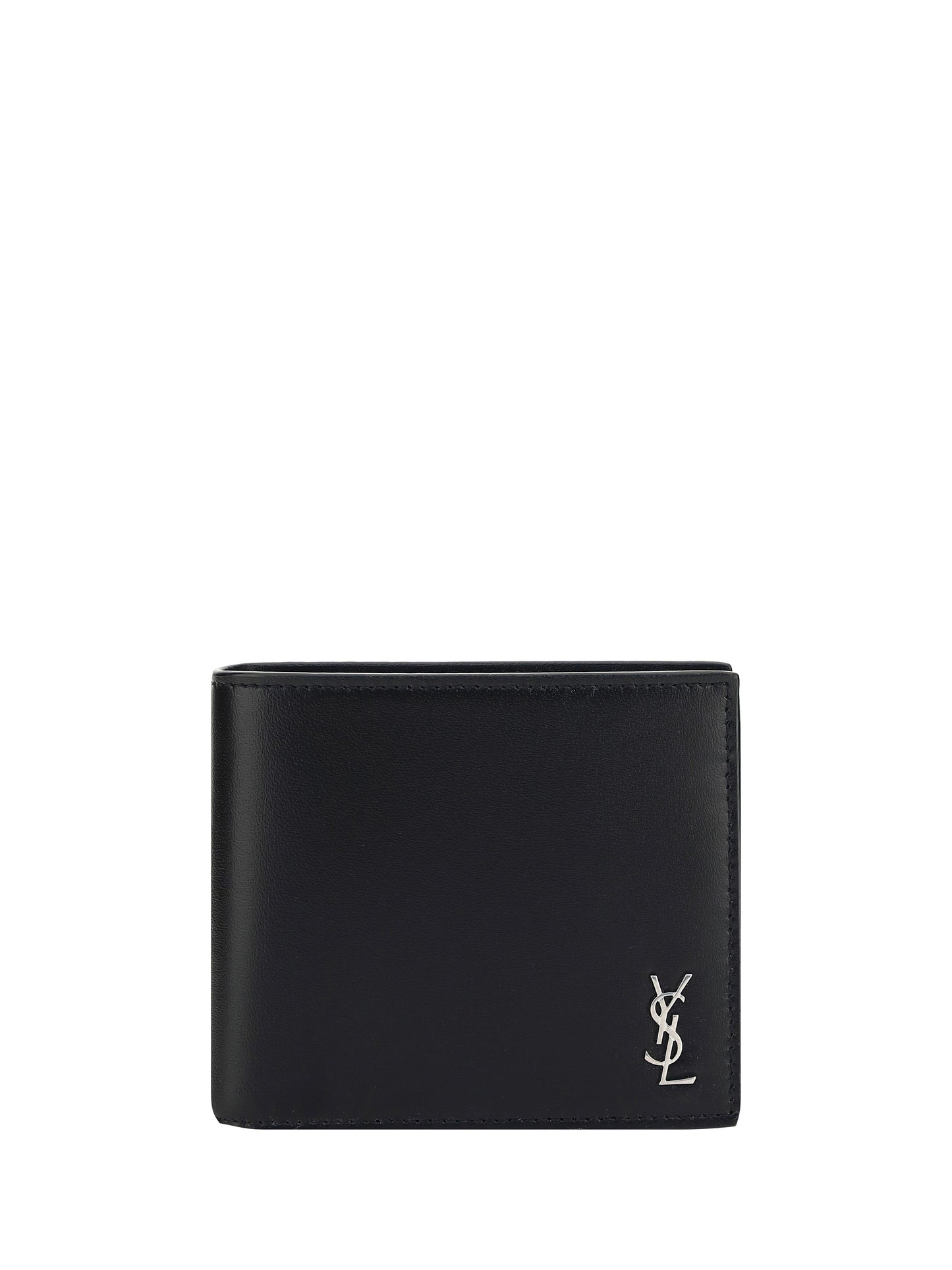 Saint Laurent Men Leather Wallet