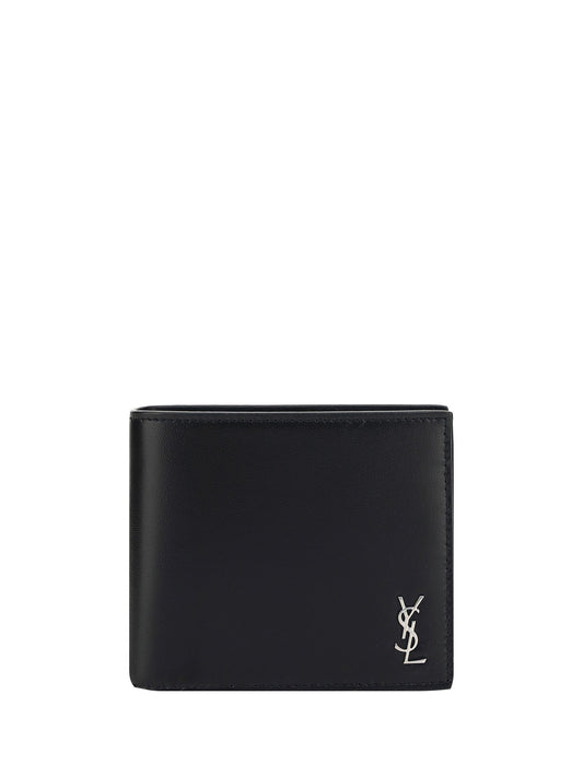 Saint Laurent Men Leather Wallet