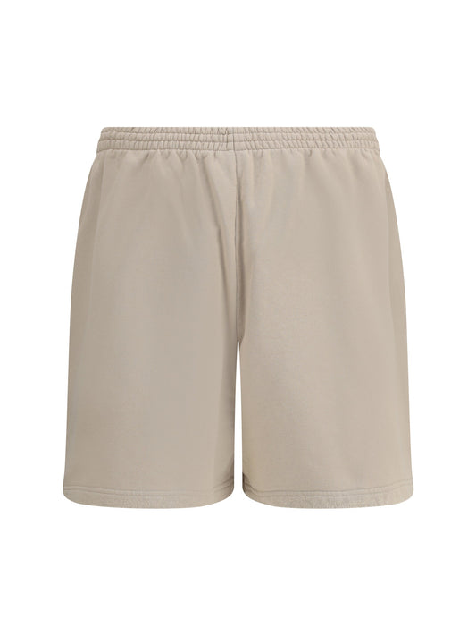 Balenciaga Men Logoed Tracksuit Shorts