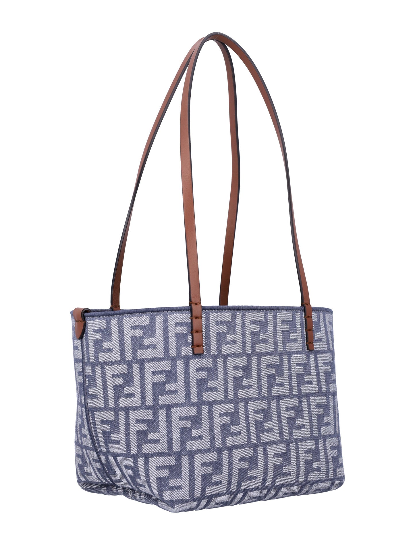 FENDI Mini Roll Reversible Shopper Handbag