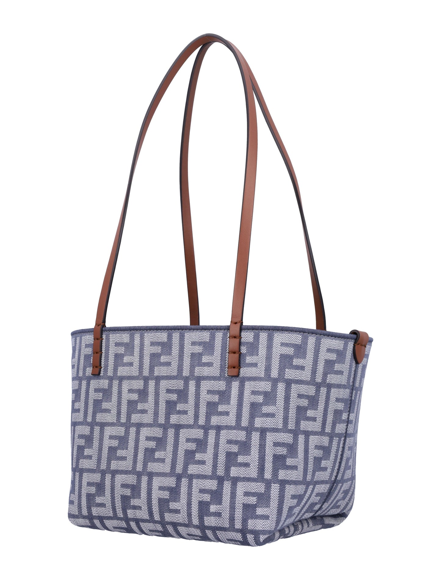 FENDI Mini Roll Reversible Shopper Handbag