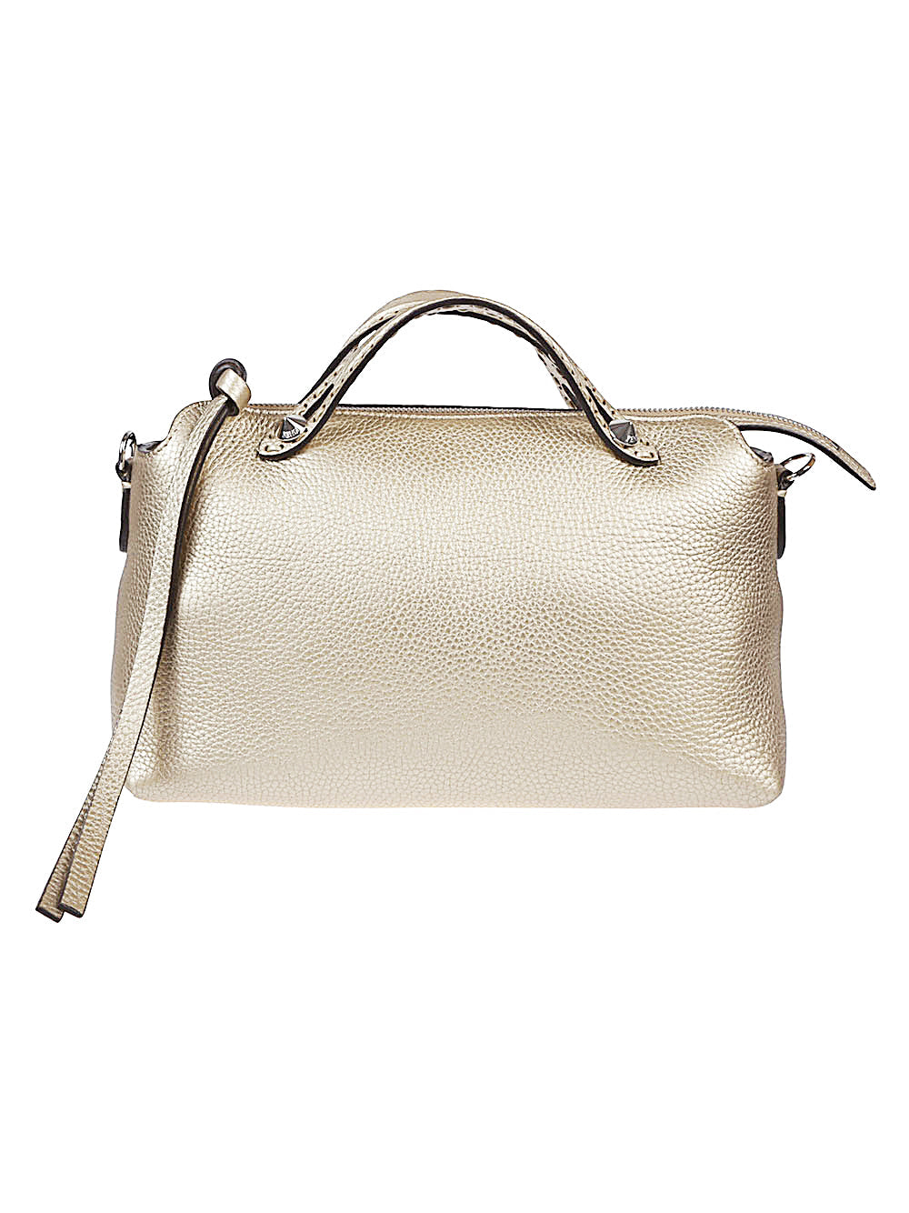 FENDI Medium Soft Leather Handbag with Adjustable Strap