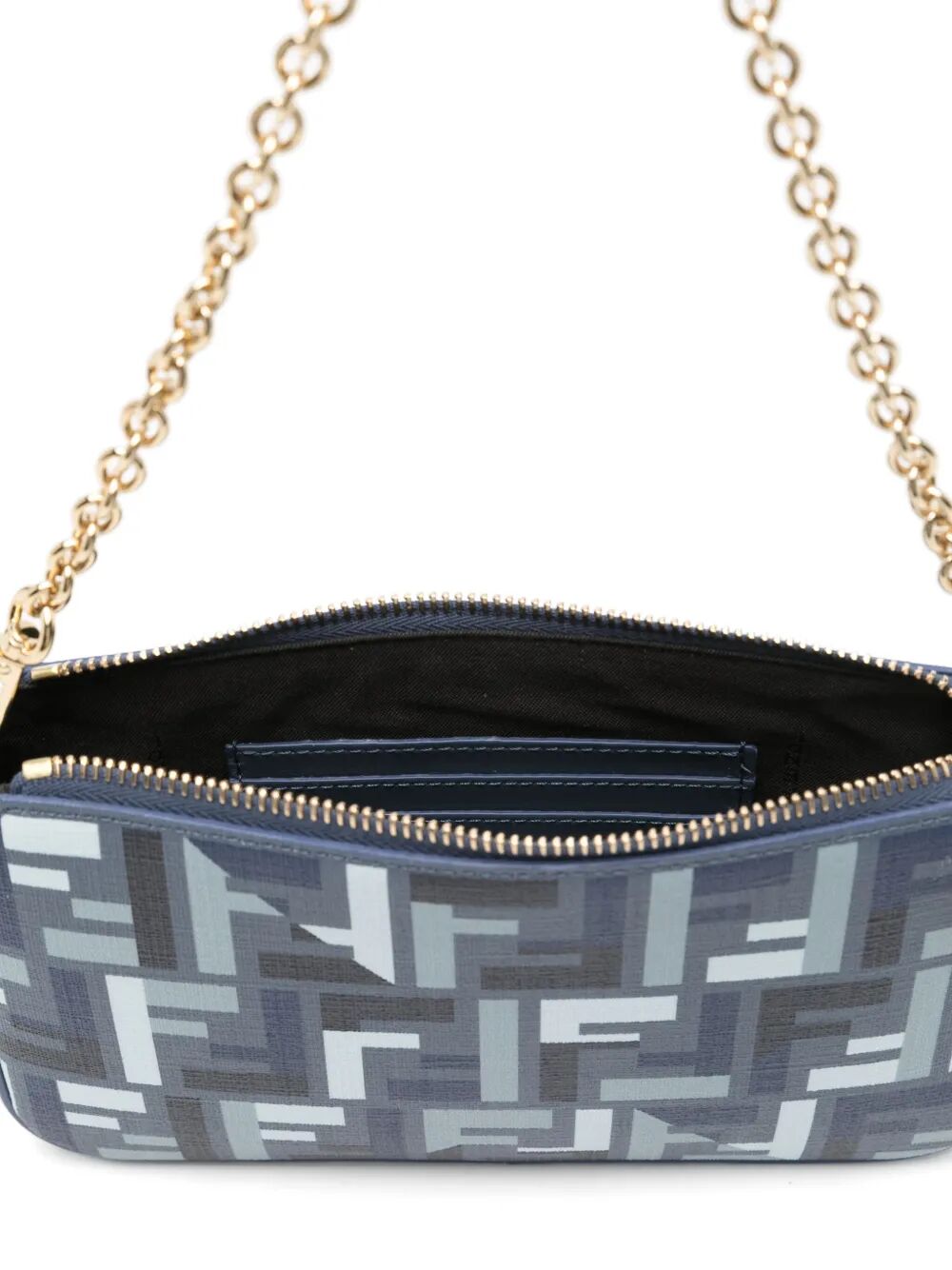 FENDI Pouch Handbag with Chain Baguette (Mini)