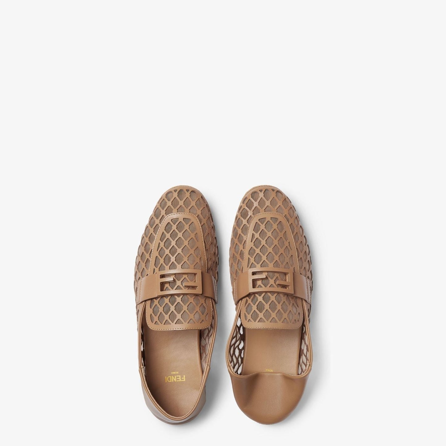 FENDI Loafer with Grilled Pattern for Women