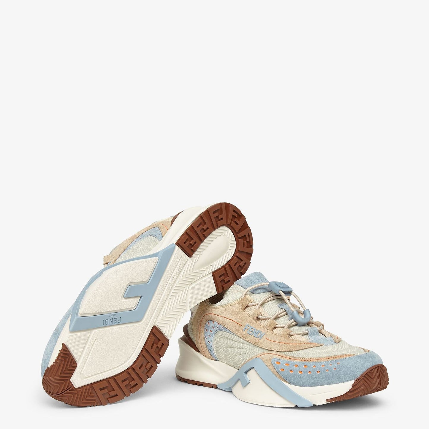 FENDI Flow R.Tecn Mix Mini Sneakers for Women