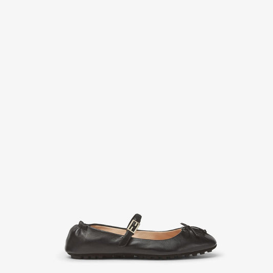FENDI Mini Ballerina Flat Shoes