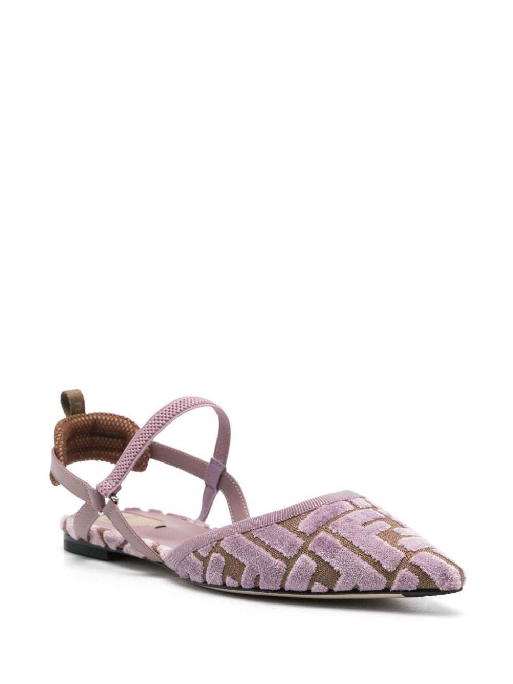 FENDI Kitten Velvet Sandals