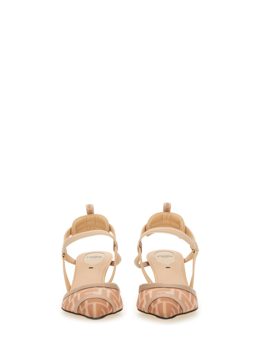FENDI Slingback Hummingbird Lite Sandals for Women