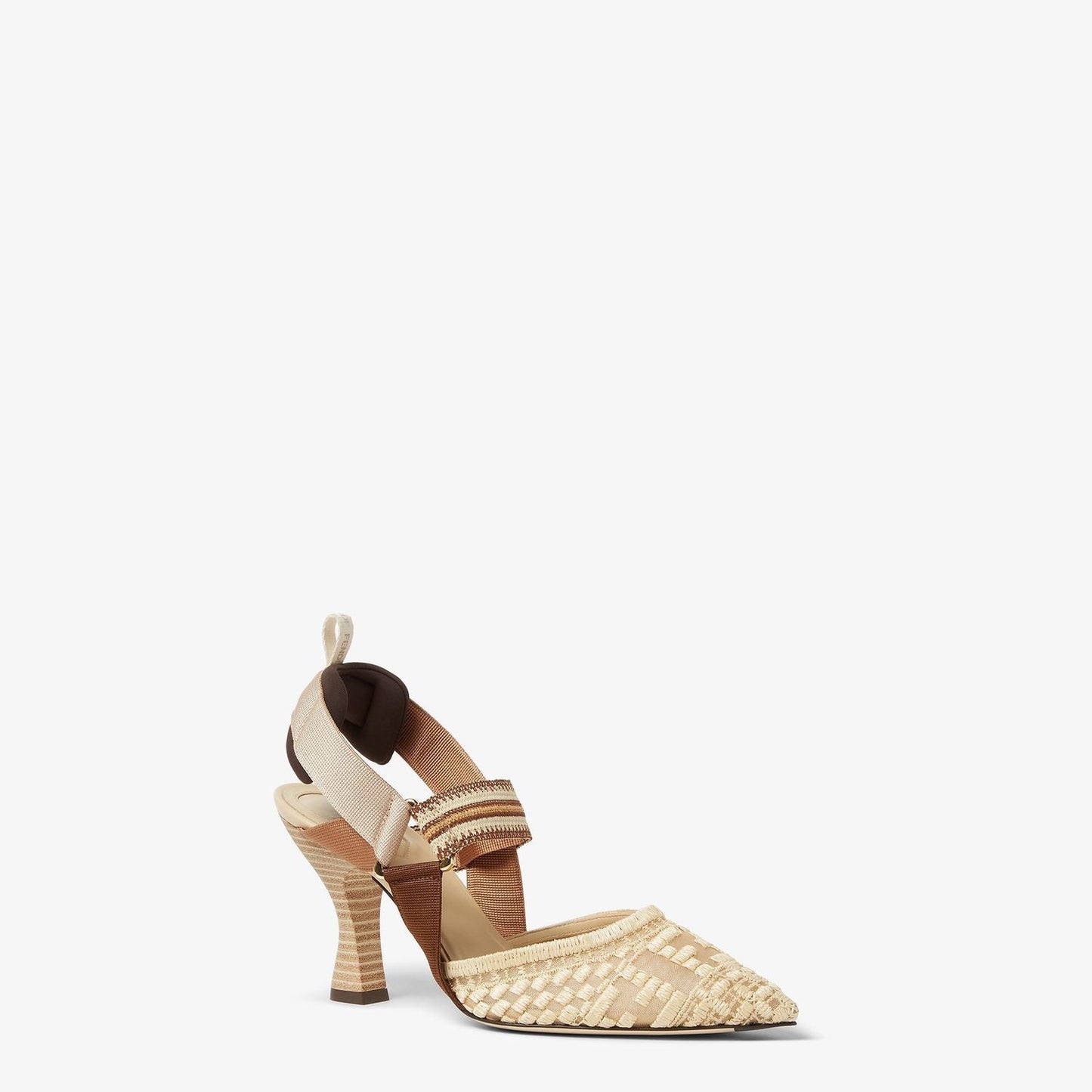 FENDI Chic Rafia Pumps for Women